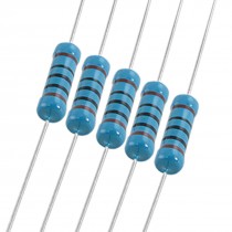 200 Pcs 2 Watt 1% 100 Ohm Axial Through Hole Metal Film Resistors