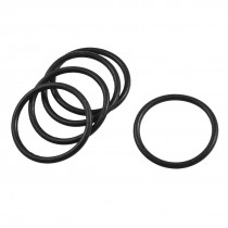 5 Pcs 44mm x 37mm x 3.5mm Mechanical Flexible Rubber O Ring Oil Seal Gaskets