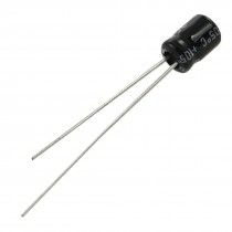 4x5mm 10uF 25V Aluminum Electrolytic Capacitors(Bag of 100)