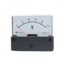 Class 2.5 Accuracy DC 0-100V Analog Voltage Panel Meter