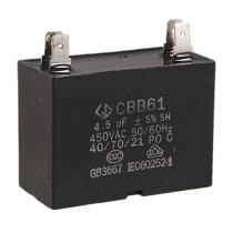 4.5uF 450V AC Air Conditioner Fan Motor Run Capacitor CBB61