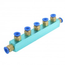 Pneumatic Air Hose Fitting 8mm 5 Way Push in Quick Coupler Ltlhl