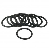 10 Pcs 38mm x 3.5mm x 31mm Industrial Rubber O Ring Oil Seal Gaskets