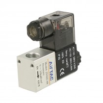 2V025 08 AC 110V 50Hz 4 5VA 2 Position 2 Way Solenoid Valve
