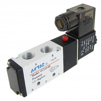 AC220V Single Head 2 Position 5 Port Air Control Solenoid Valve 4V210 08