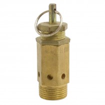 1" 25.4mm Male Thread Air Compressor Brass Pressure Relief Valve