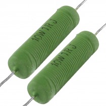 10 Pcs 10W 1 Ohm 5% Tolerance Fixed Type Wire Wound Resistors