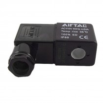 Black AC 110V Electrical Component Solenoid Valve Coil