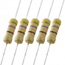 1W Watt 470 Ohm 5% Axial Carbon Film Resistor 1000 Pcs