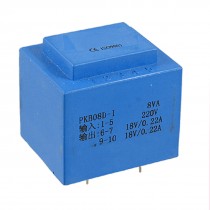 Epoxy Resin Sealed Encapsulated 8VA Power Transformer New