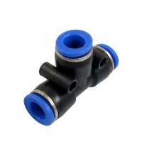 T Shape Pneumatic Air One Touch Connector Quick Fittings 8mm