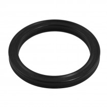 50mm x 40mm x 5.33mm Pneumatic Black Rubber Air Seal Ring Gasket