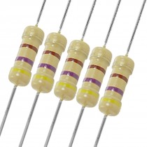 1/2W 470 Ohm 5% Axial Carbon Film Resistors 2000 Pcs
