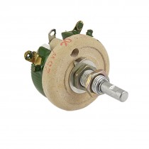 25W 20 Ohm Ceramic Wirewound Potentiometer Adjustable Resistor Rtvgk