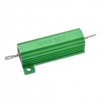 Chassis Mounted 50W Watt 2.5 Ohm Aluminum Case Wirewound Resistor