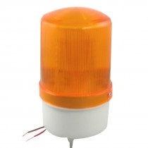 DC24V Industrial Buzzer Alarm Yellow Flash LED Signal Tower Warn Light Lamp
