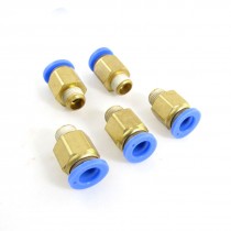 8mm Push in Quick Joint Air Pneumatic Connector 5 Pcs