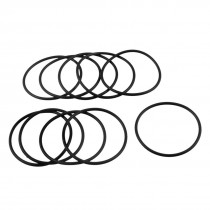 10 PCS 65mm x 3.1mm Rubber Sealing Oil Filter O Rings Gaskets