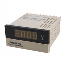 3 1/2 Digital Red LCD Display Volt Panel Meter Voltmeter AC 200V