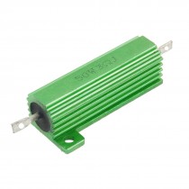 50 Watt 3 Ohm 5% Green Aluminum Shell Wire Wound Resistor