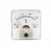 Class 2.5 Accuracy DC 0-450V Voltage Volt Panel Meter