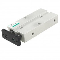 Dual Action 10mm Bore 40mm Stroke Double Rod Pneumatic Air Cylinder