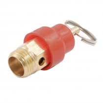 Air Compressor Gold Tone 13mm Thread Safety Relief Valve