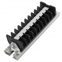 TD-1510 10 Positions Covered Screw Terminal Strip Block 660V 15A