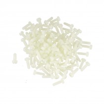 100 Pcs PCB Plastic Fasteners 12 x 5mm Cross Head Screw