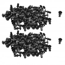 200 x Disassemble Nylon Push Rivets Fasteners for 2.7-3.6mm Thick Panel