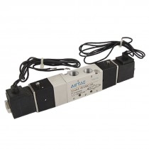 AC 110V 3 Postion 5 Way Electromagnetic Solenoid Valve