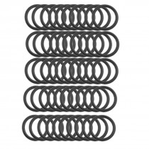 50 Pcs 18mm x 2mm Automobile Sealing NBR O Rings Gaskets Washers