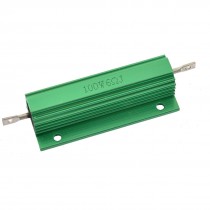 Chassis Mounted Aluminum Shell 100W Watt 6 Ohm Wirewound Resistor