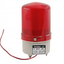 DC 24V Strobe Red LED Industrial Buzzer Warning Signal Tower Light 90dB