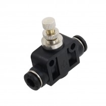 Pneumatic 6mm to 6mm One Touch Connector Speed Control Fitting