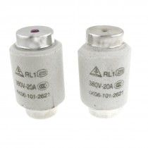 2 x AC 380V 20A 46 x 26.5mm Screw Base Type Fuse Links RL1-60
