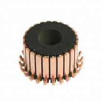 8mm Shaft Dimeter 24 Gear Tooth Copper Case Mounted On Armature Commutator