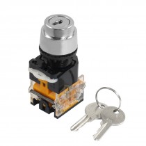 AC 660V 10A On-Off-On Latching Self Locking Push Button Switch