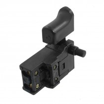 AC 250V 6A DPST Lock on Manual Trigger Switch for Electric Hammer