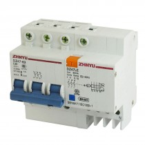 DZ47-63 20A MCB Mini Circuit Breaker w DZ47LE Earth Leakage Circuit Breaker