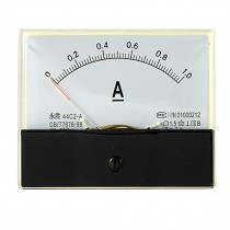 44C2 Analog Current Panel Meter Amperemeter DC 0-1A New