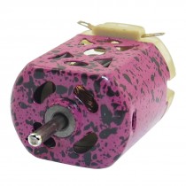 23000RPM 3V High Speed Magnetic Electric Miniature DC Motor Fuchsia