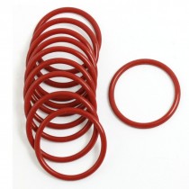 10 Pcs Flexible Rubber O Ring Seal Washer Replacement Red 32mm x 2.5mm