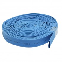 Ratio 2:1 Blue Polyolefin 8mm Dia Heat Shrink Shrinkable Tube 5M