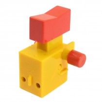 Replacement DPST Lock on Manual Trigger Switch AC 250V 4A Red Yellow