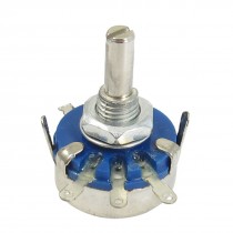 WH5-1A 2.2K ohm 4mm Round Shaft Linear Taper Rotary Carbon Potentiometer