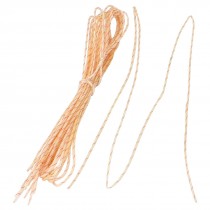 10 Pcs 94cm 1mm Dia. PVC Fiberglass Insulating Sleeving Sleeve