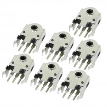 7 Pcs Tactile Push Button Switch 3 Terminals 16.4x10x6mm