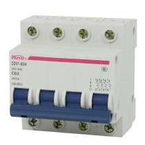 AC 400V 63A 4-Pole 4P Overload Protection MCB Mini Circuit Breaker