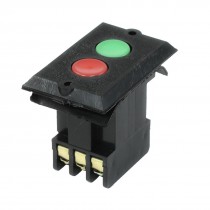 AC 380V 5A NO OFF 2 Positions Rectangle Power Push Button Switch